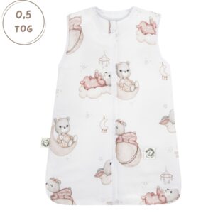 Bonjour Cherie Śpiworek Do Spania Letni 0,5 TOG, 0-6 M, Venus