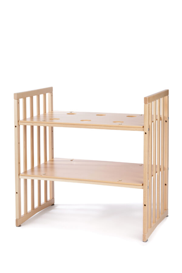 Waldin Łóżeczko Owalne 7w1 Naturalne - obrazek 2